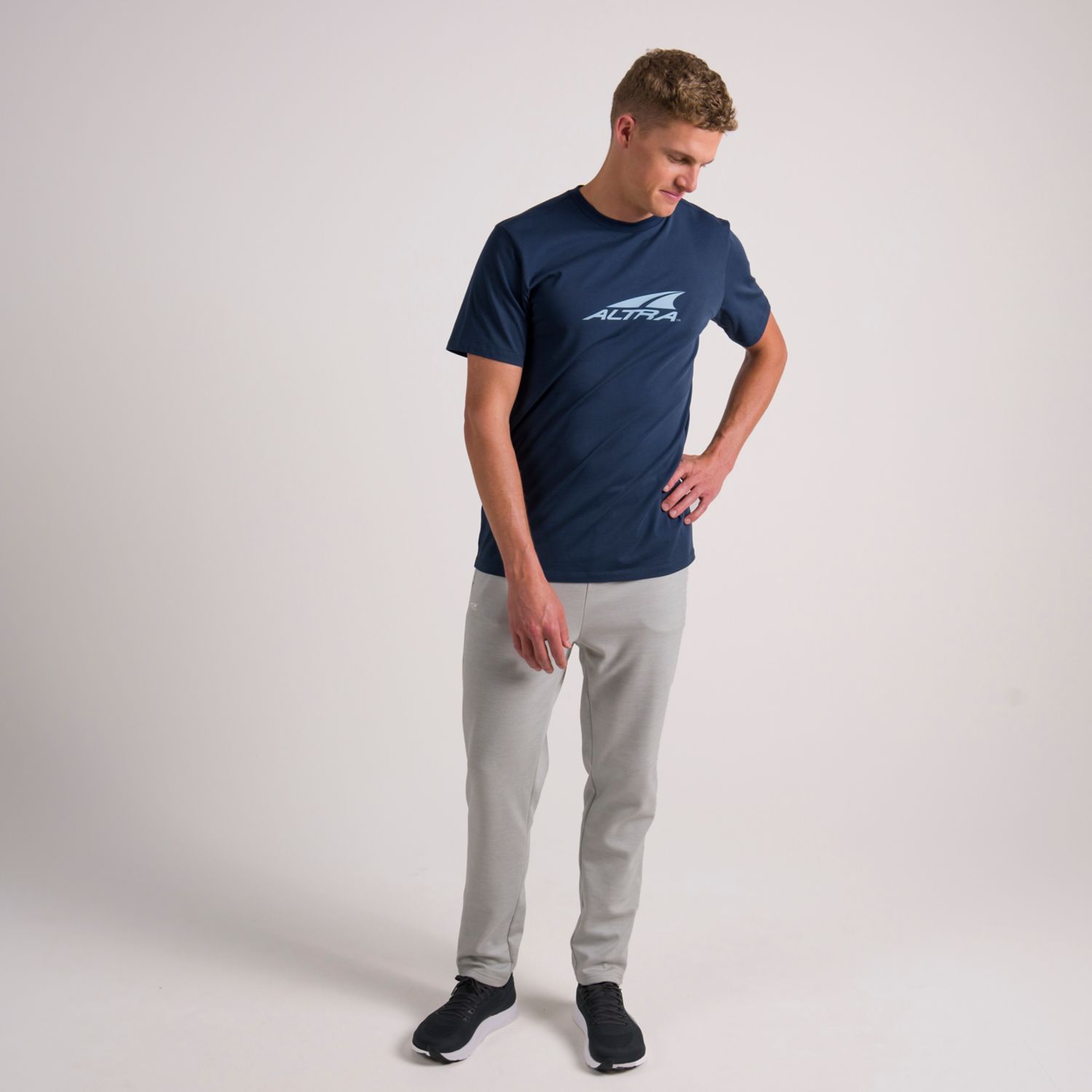 Altra Everyday Recycled Men's T Shirts Blue | South Africa-61920379